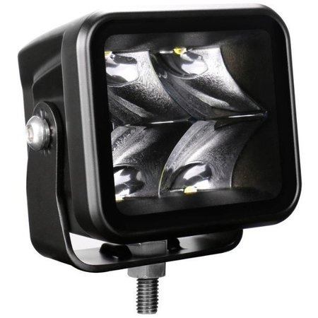 RACE SPORT 20-Watt CUBE Style High Power AUX LED On-Road Compliant Light Pattern RS3TEMPCL